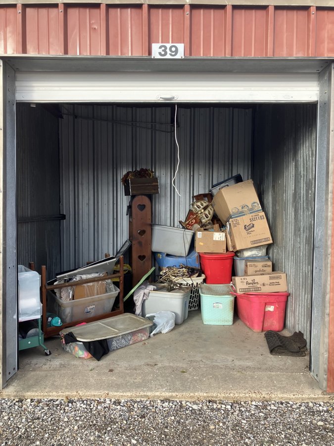 10 x 10 storage unit in Greenville, TX