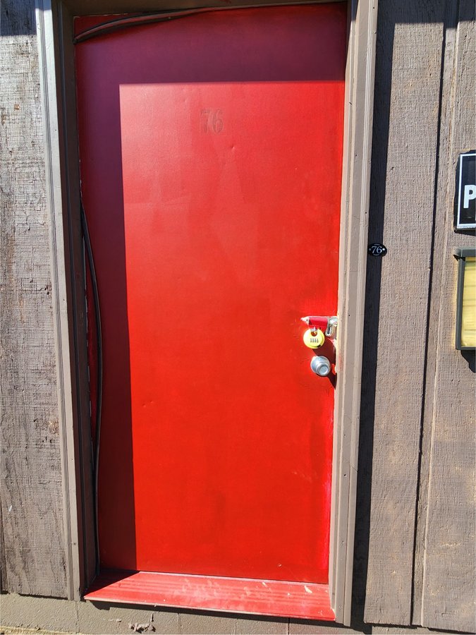 6 x 8 storage unit in Maggie Valley, NC