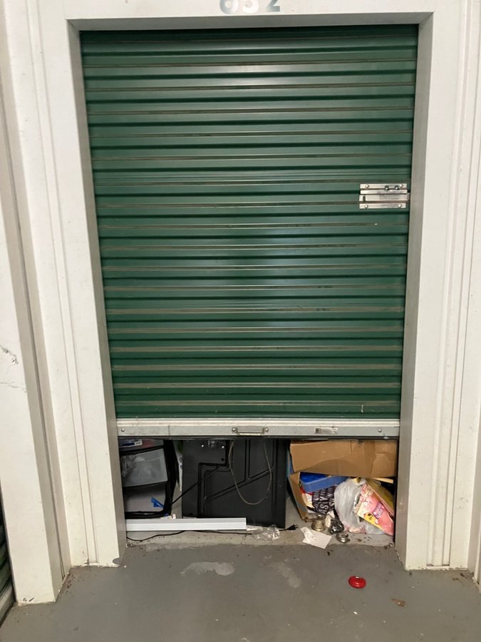 6 x 6 storage unit in McDonough, GA