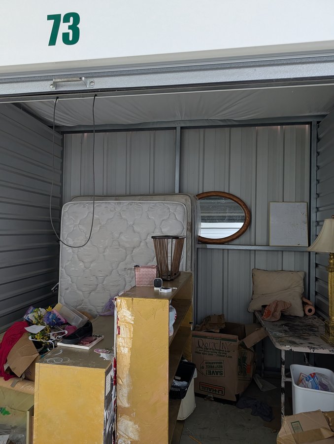 10 x 10 storage unit in Raleigh, NC