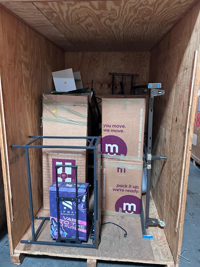 5 x 8 storage unit in Las Vegas, NV