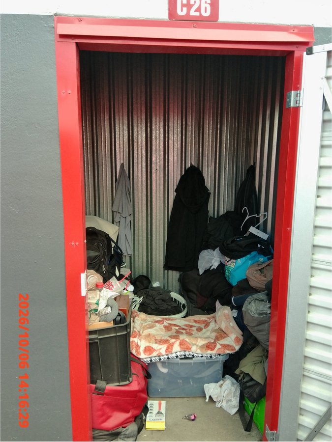 5 x 5 storage unit in Salt Lake City, UT