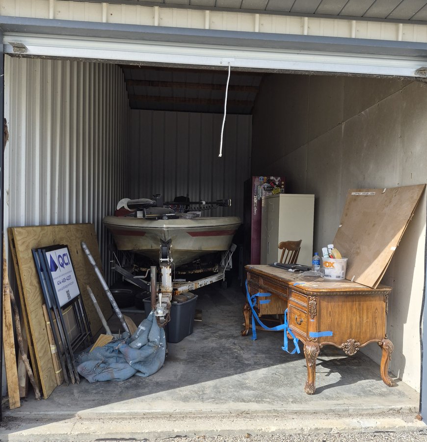 10 x 25 storage unit in Richfield, WI