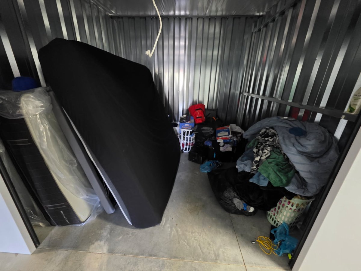 10 x 10 storage unit in Winston-Salem, NC