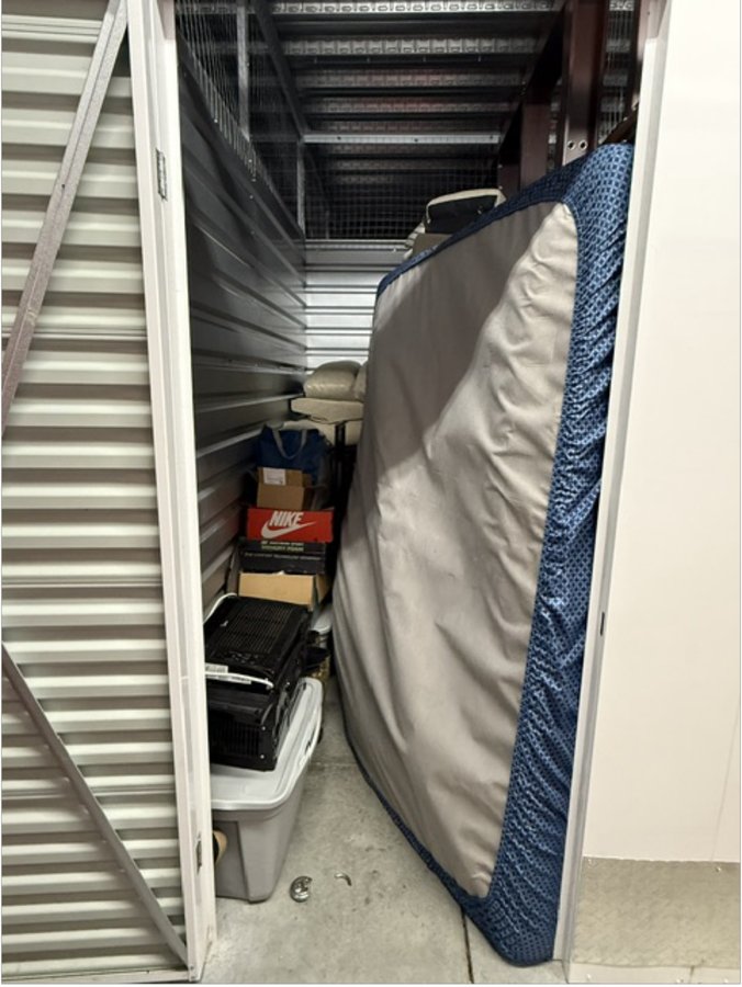 5 x 10 storage unit in Shrewsbury, MA