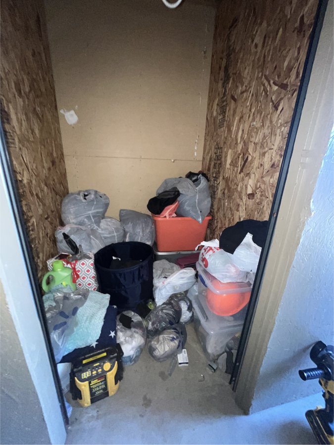 5 x 5 storage unit in Sparks, NV