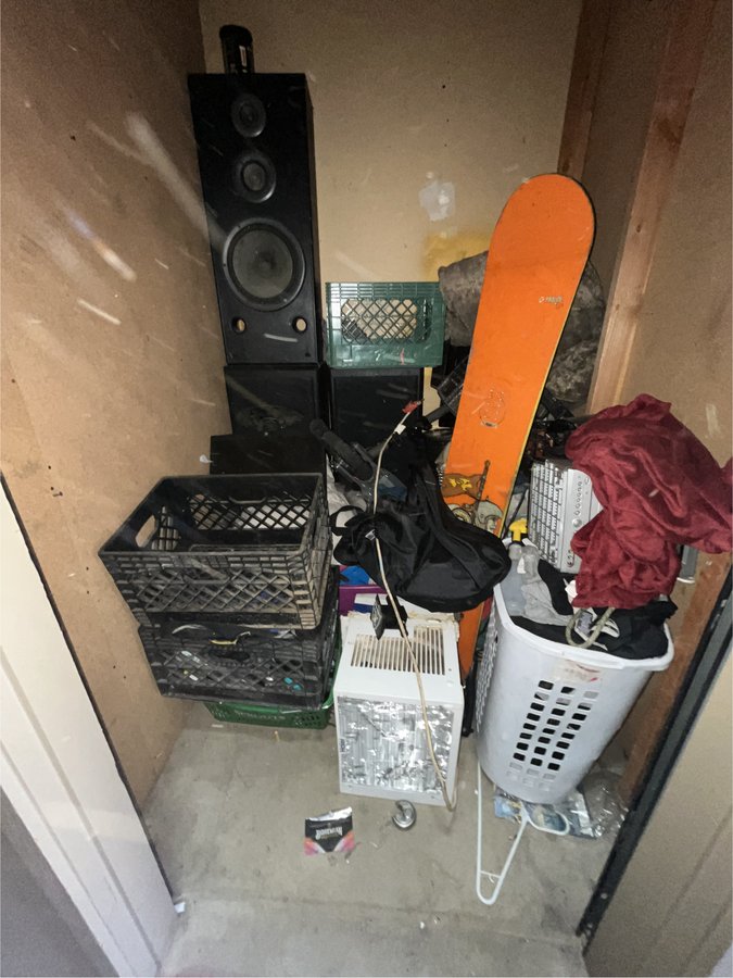 5 x 5 storage unit in Sparks, NV