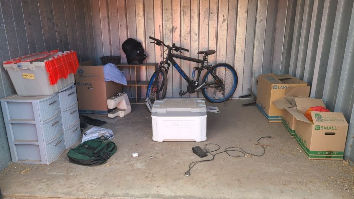 10 x 10 storage unit in Mesa, AZ