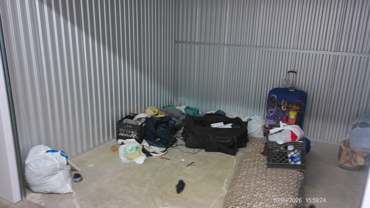 10 x 10 storage unit in Oklahoma City, OK