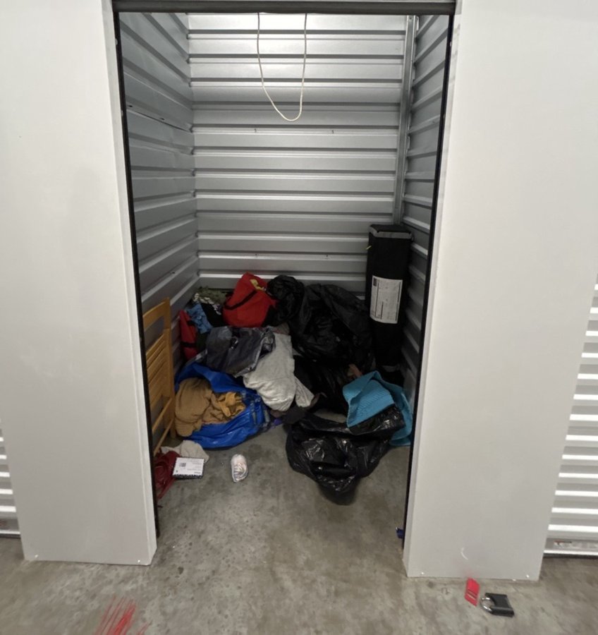 5 x 5 storage unit in Zephyrhills, FL