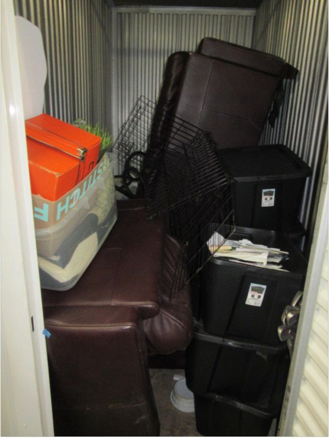 5 x 10 storage unit in Towson, MD