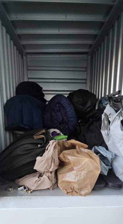 3 x 4 storage unit in Santa Monica, CA