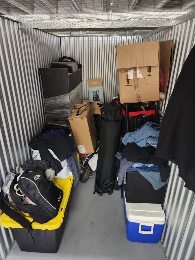 5 x 10 storage unit in Charlotte, NC