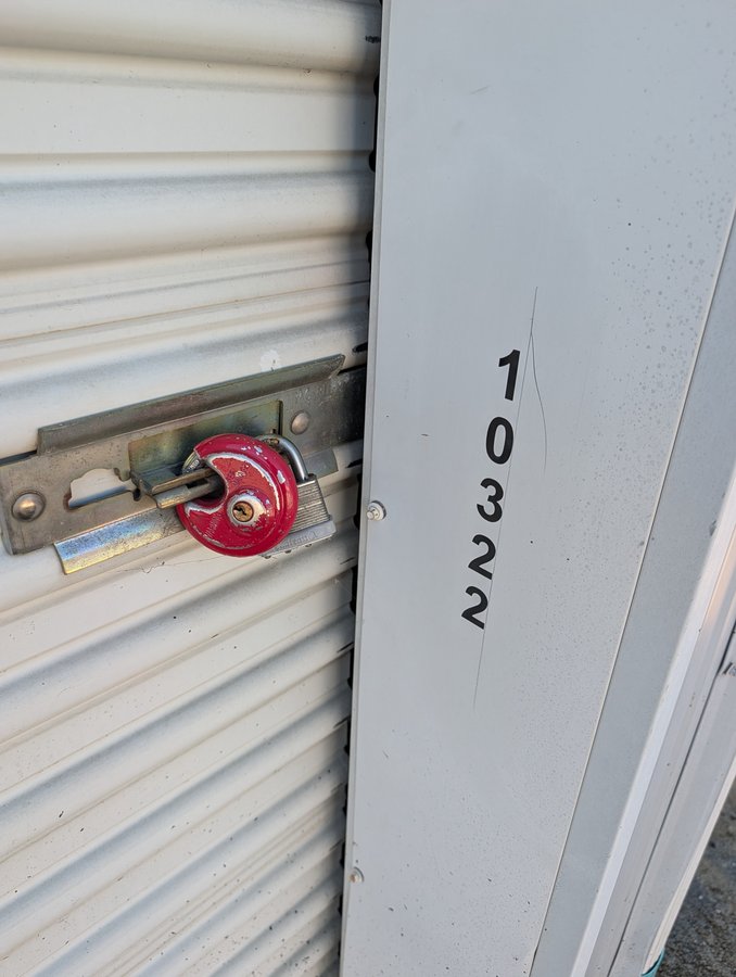 5 x 12 storage unit in Salem, OH