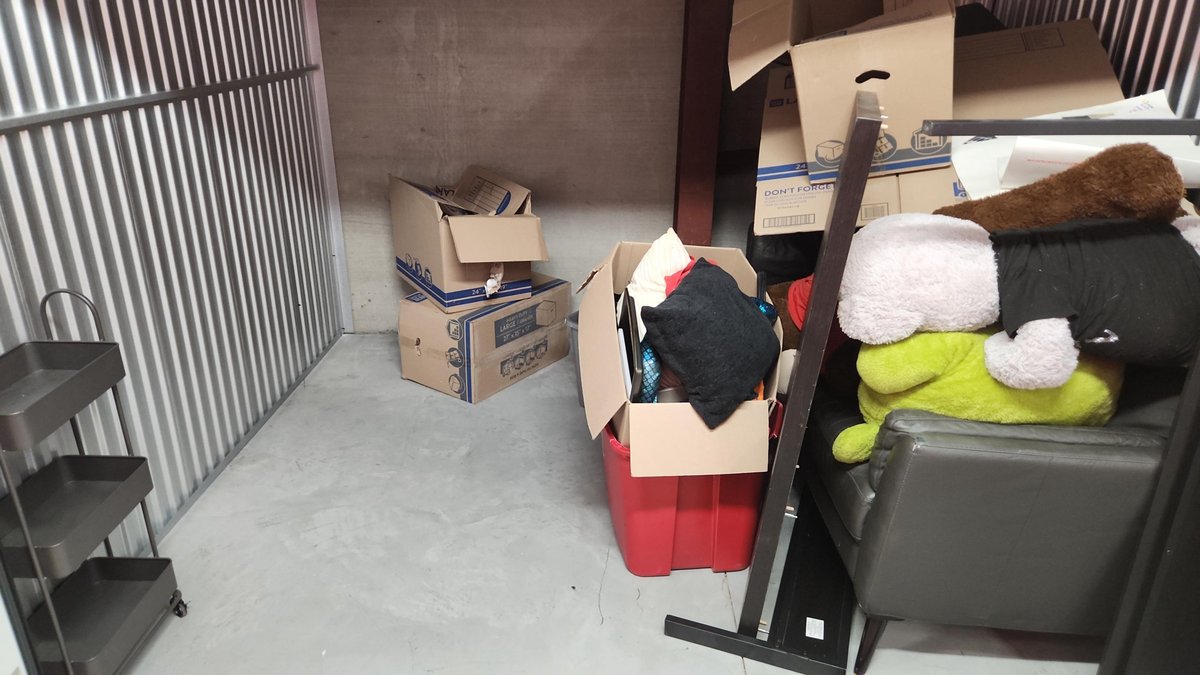 10 x 10 storage unit in Marietta, GA