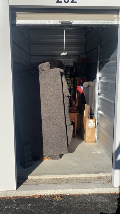 5 x 10 storage unit in Newport, NH