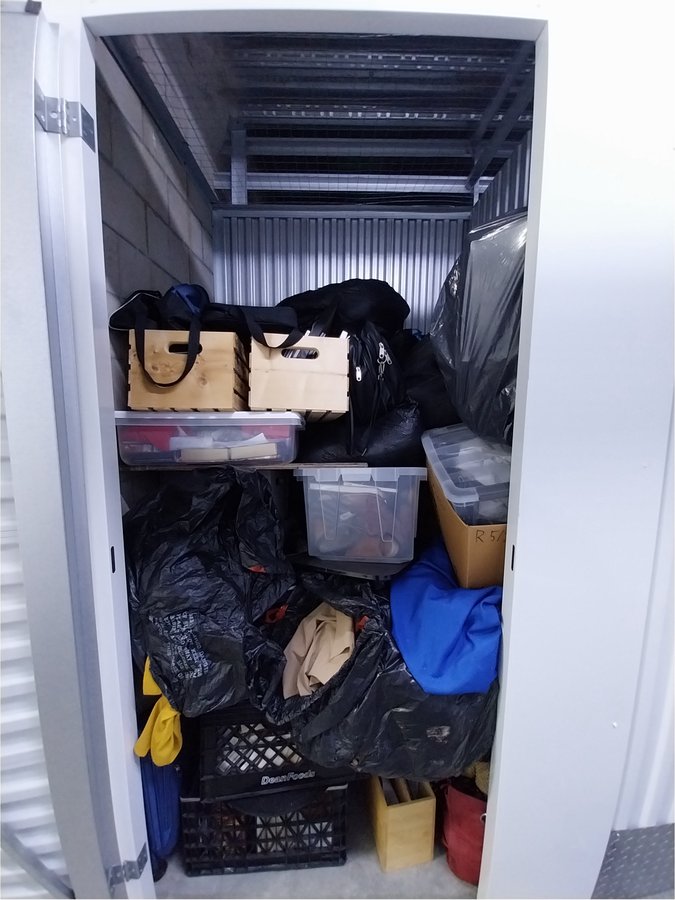 5 x 5 storage unit in Ventura, CA