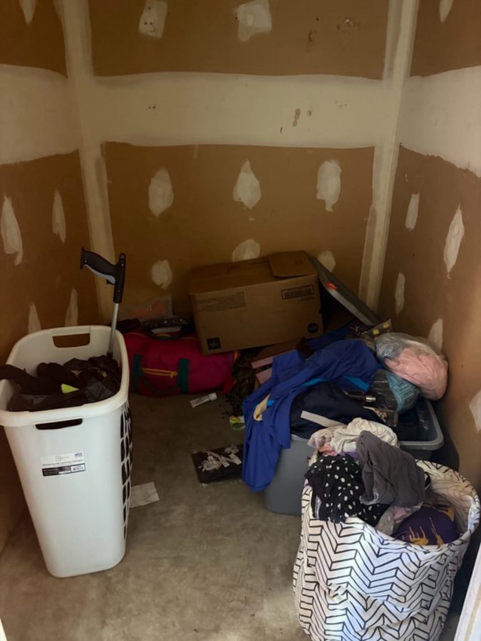 5 x 5 storage unit in Goldsboro, NC