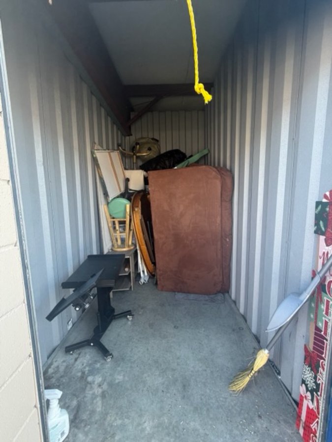 5 x 10 storage unit in Goldsboro, NC