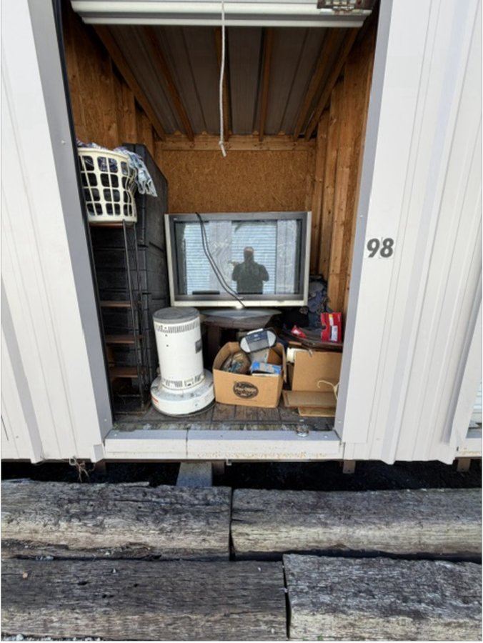 6 x 8 storage unit in Loudon, TN