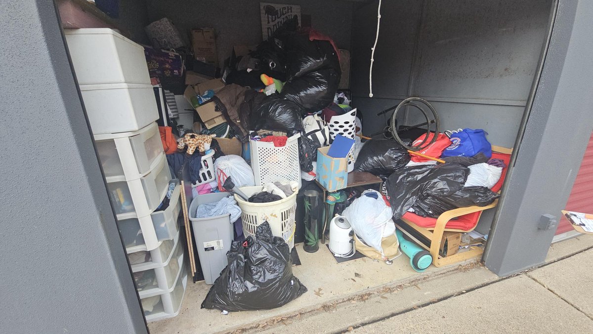 10 x 10 storage unit in College Station, TX