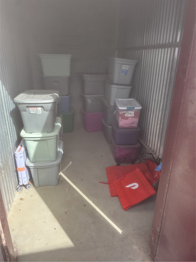 5 x 9 storage unit in Odessa, TX