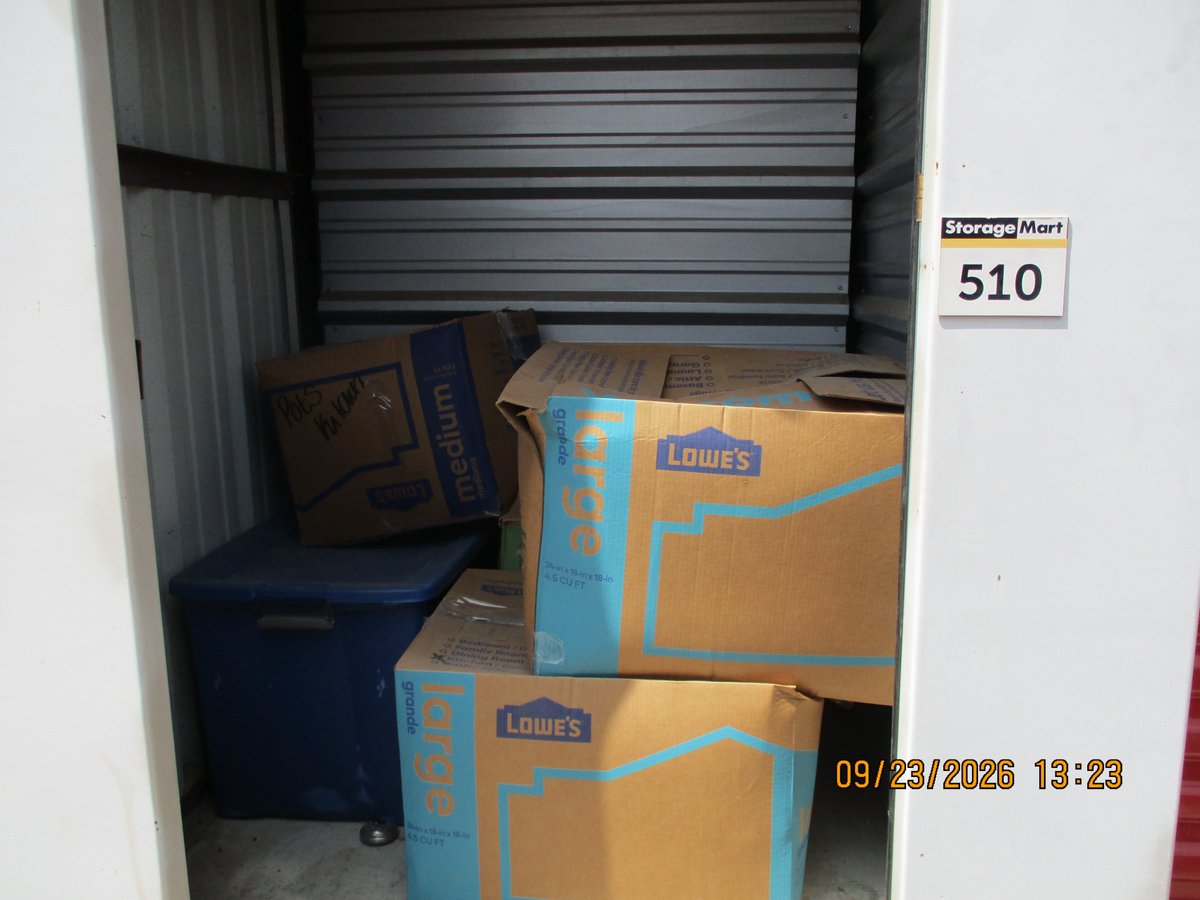 5 x 5 storage unit in San Antonio, TX