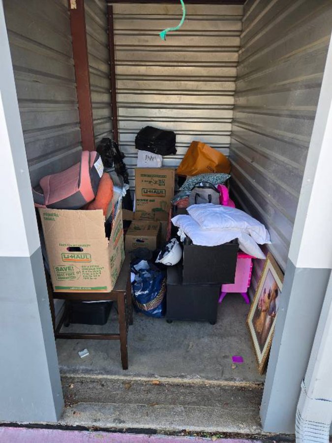 5 x 10 storage unit in Grand Prairie, TX