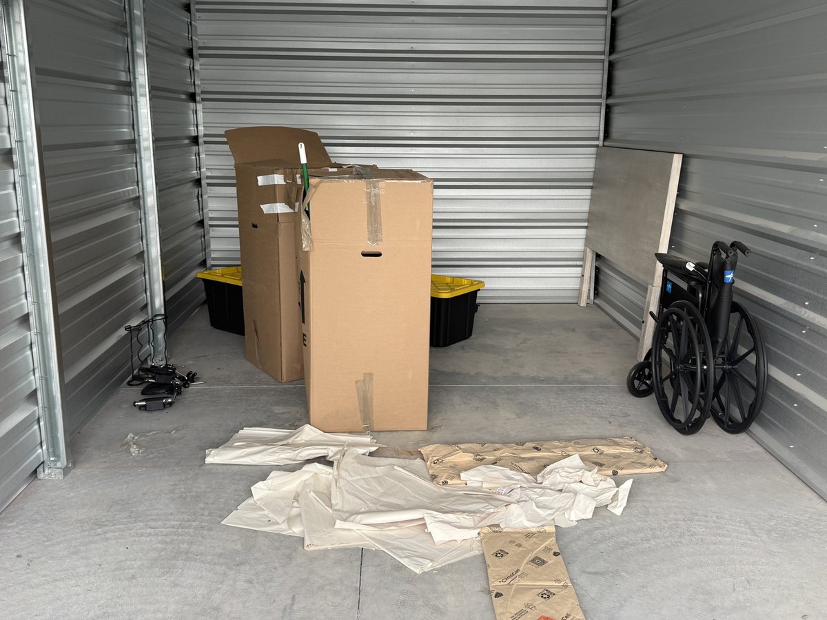 10 x 20 storage unit in Columbia Falls, MT