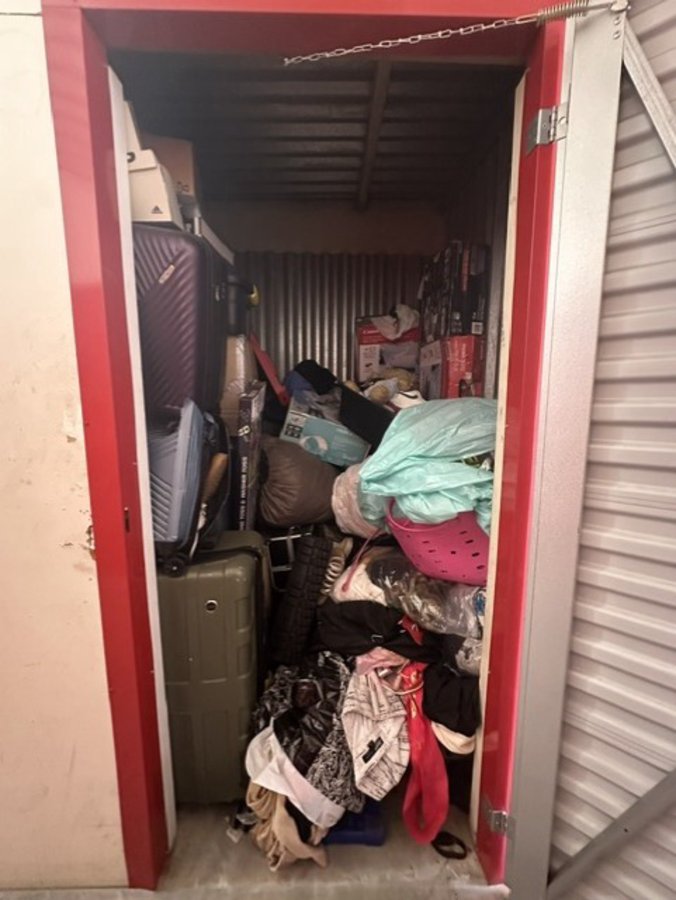 5 x 5 storage unit in San Bernandino, CA