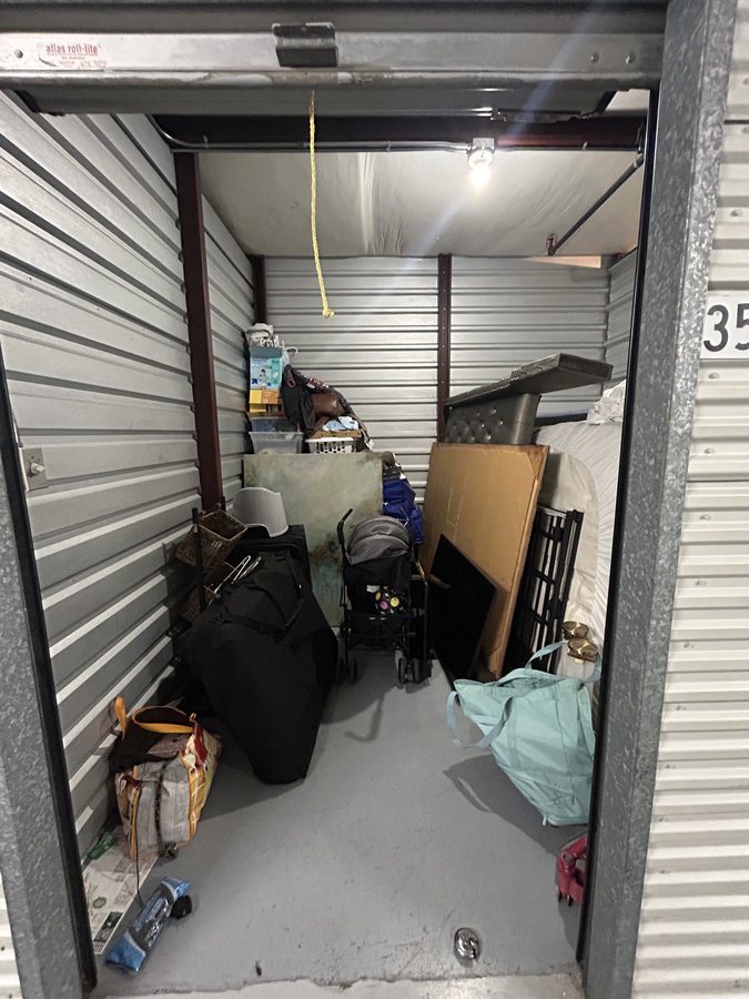 10 x 10 storage unit in Dallas, TX