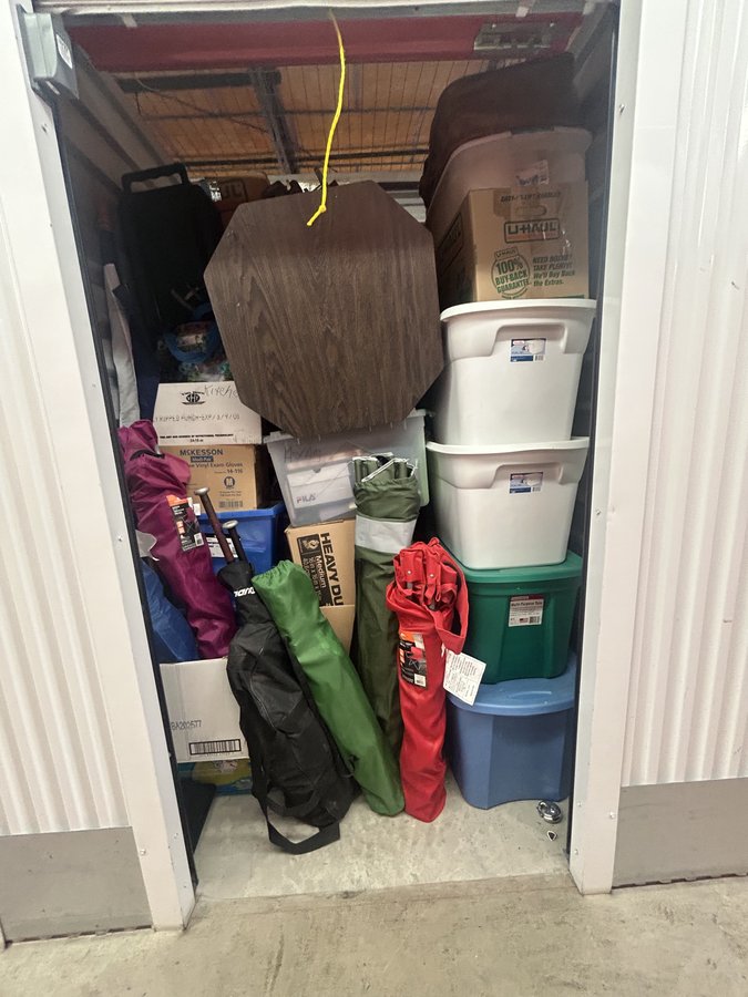 5 x 5 storage unit in Carrollton, TX