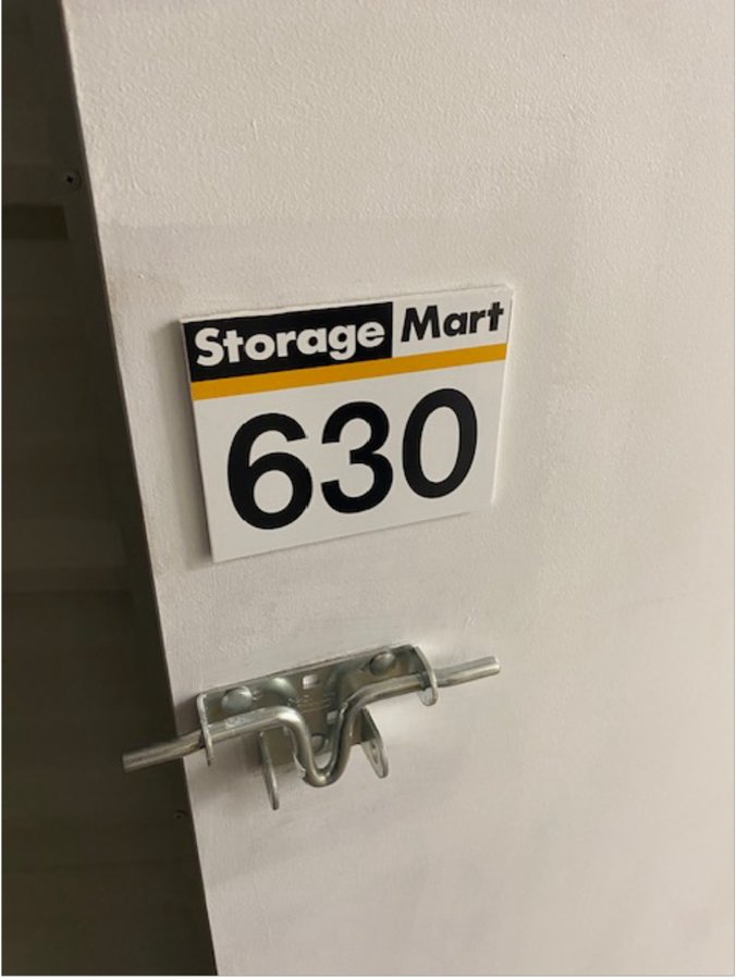 5 x 10 storage unit in Davenport, IA