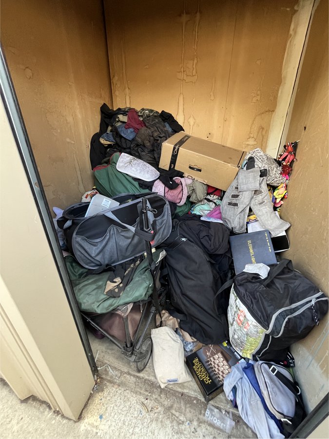 6 x 6 storage unit in Fresno, CA