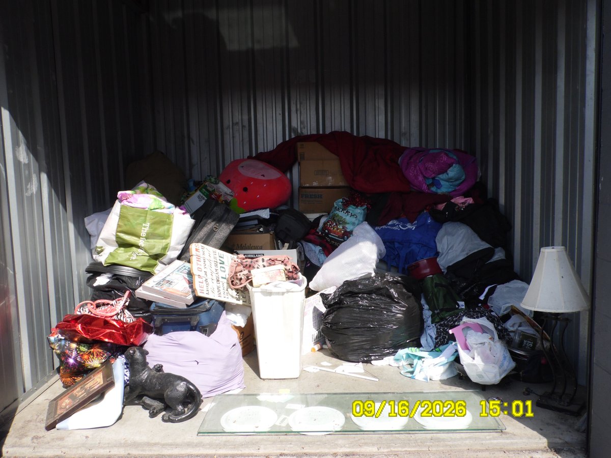 10 x 10 storage unit in Nashville, TN