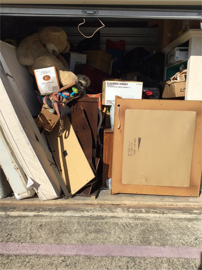 10 x 10 storage unit in Fredericksburg, TX