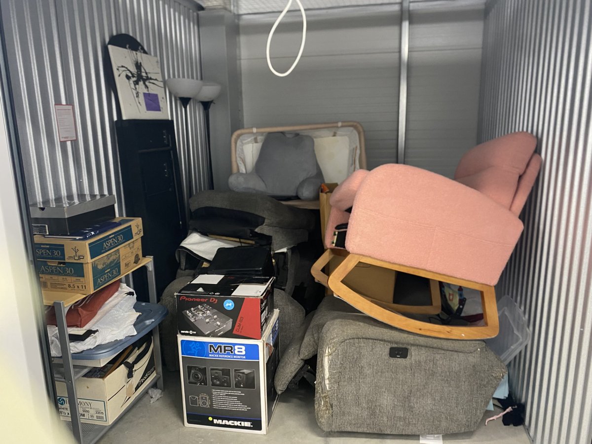 8 x 10 storage unit in Frederick, MD