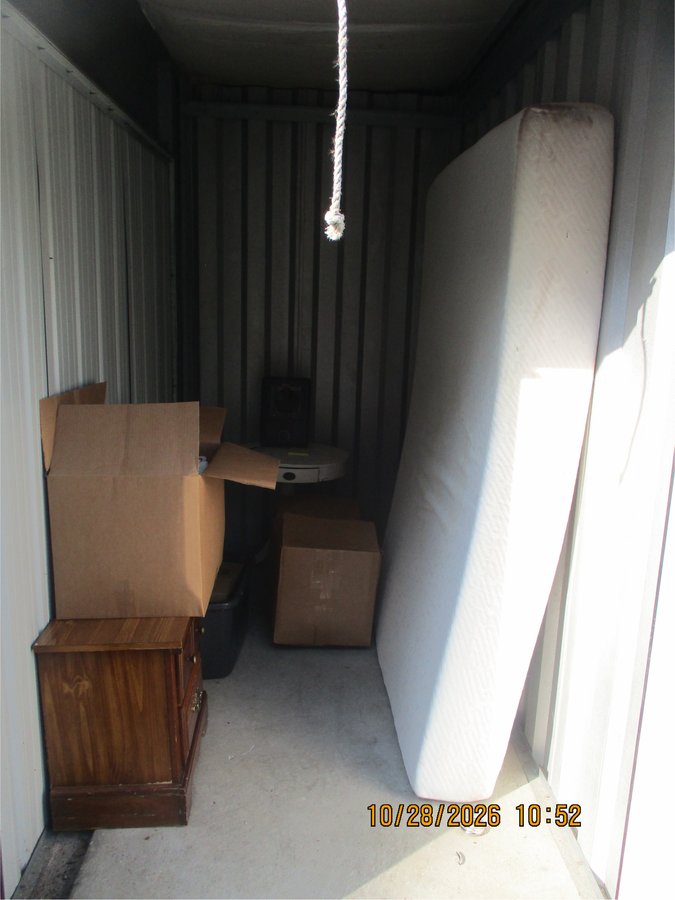 5 x 10 storage unit in Winchester, VA