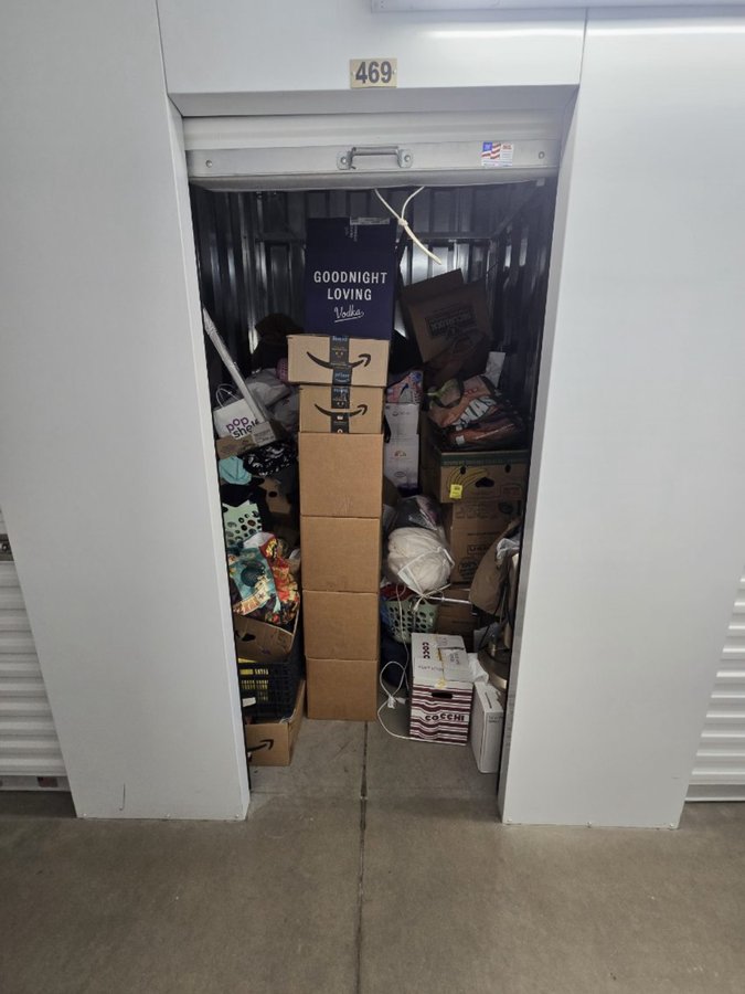 5 x 5 storage unit in Rockwall, TX