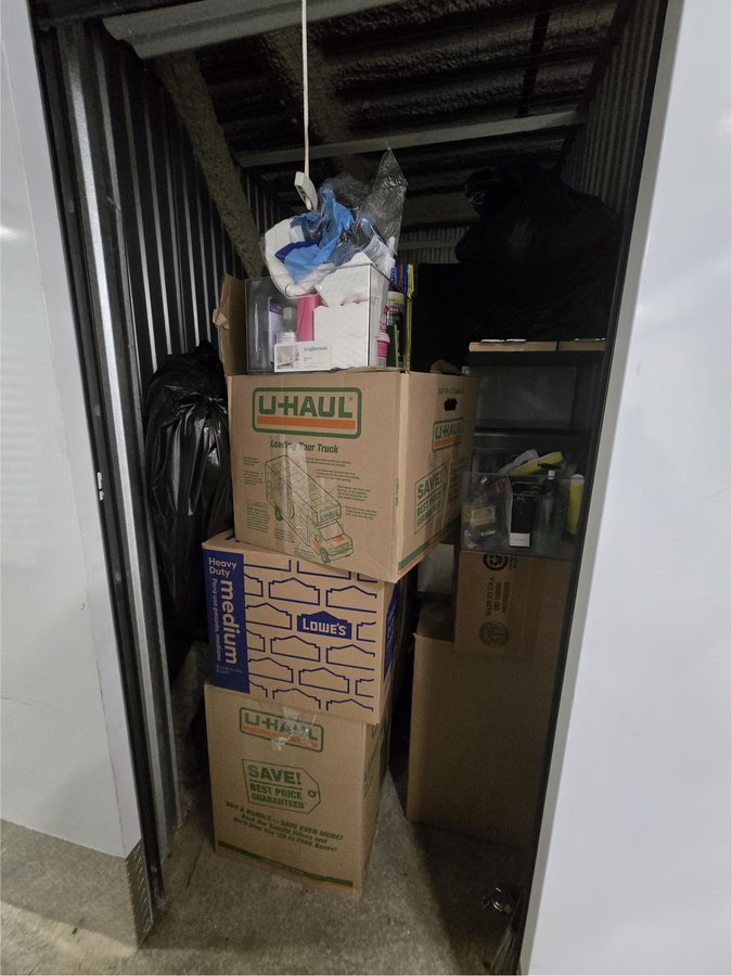 5 x 12 storage unit in Bayonne, NJ
