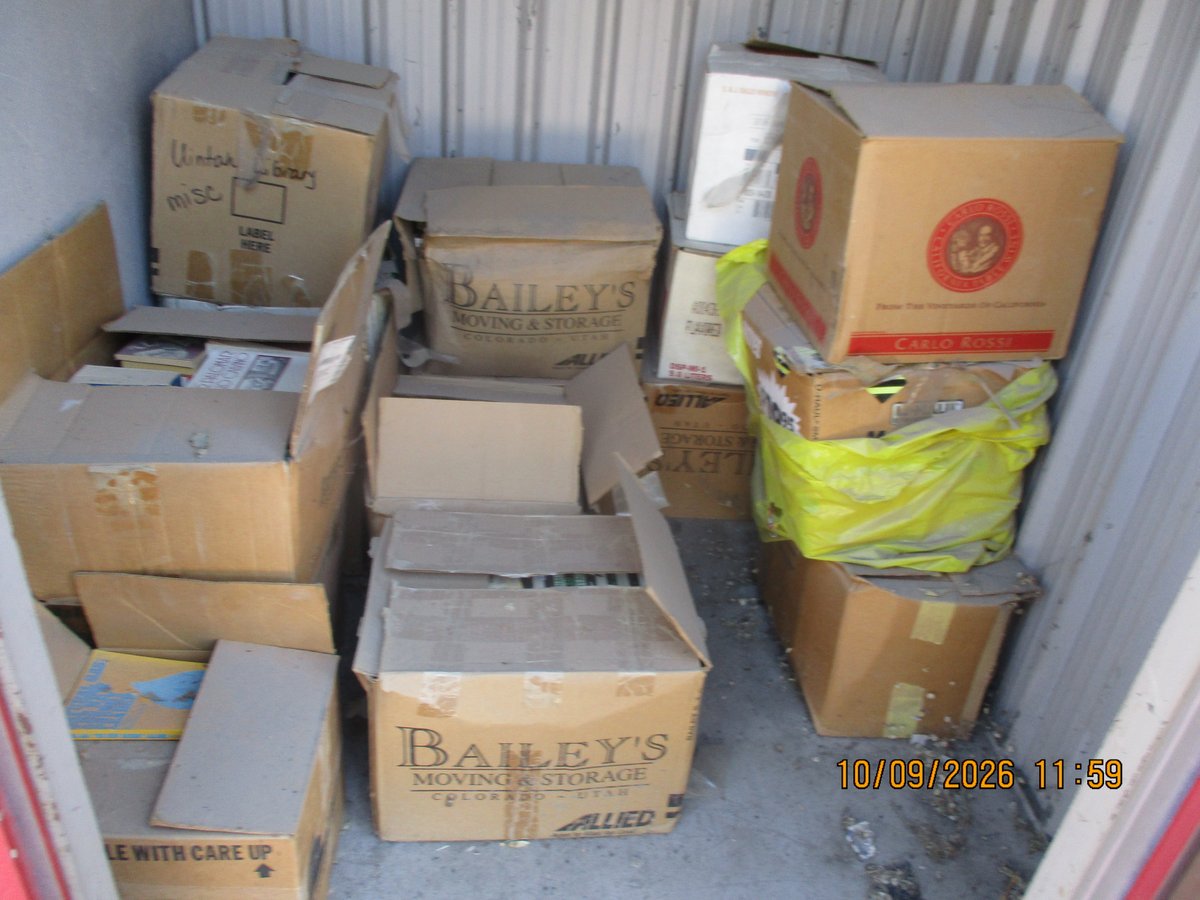 5 x 5 storage unit in Salt Lake City, UT