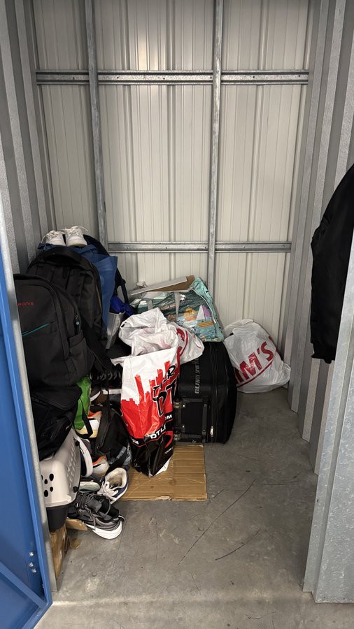 5 x 5 storage unit in Durham, NC