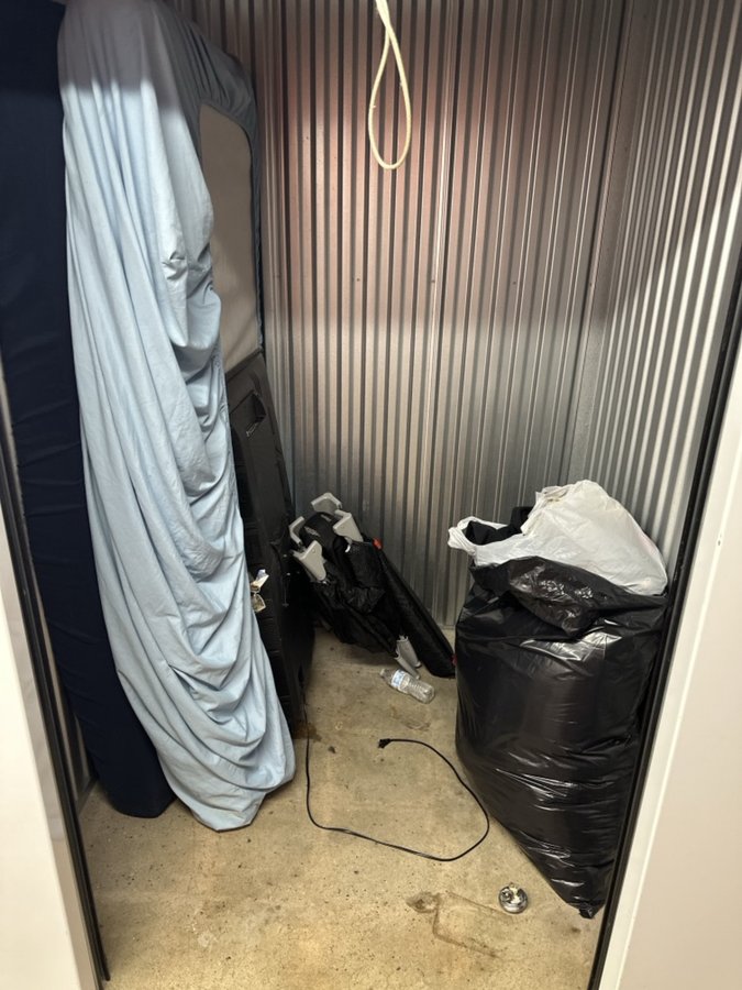 5 x 5 storage unit in Douglasville, GA