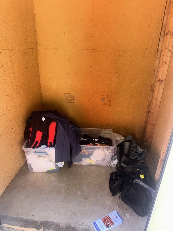 5 x 5 storage unit in Douglasville, GA