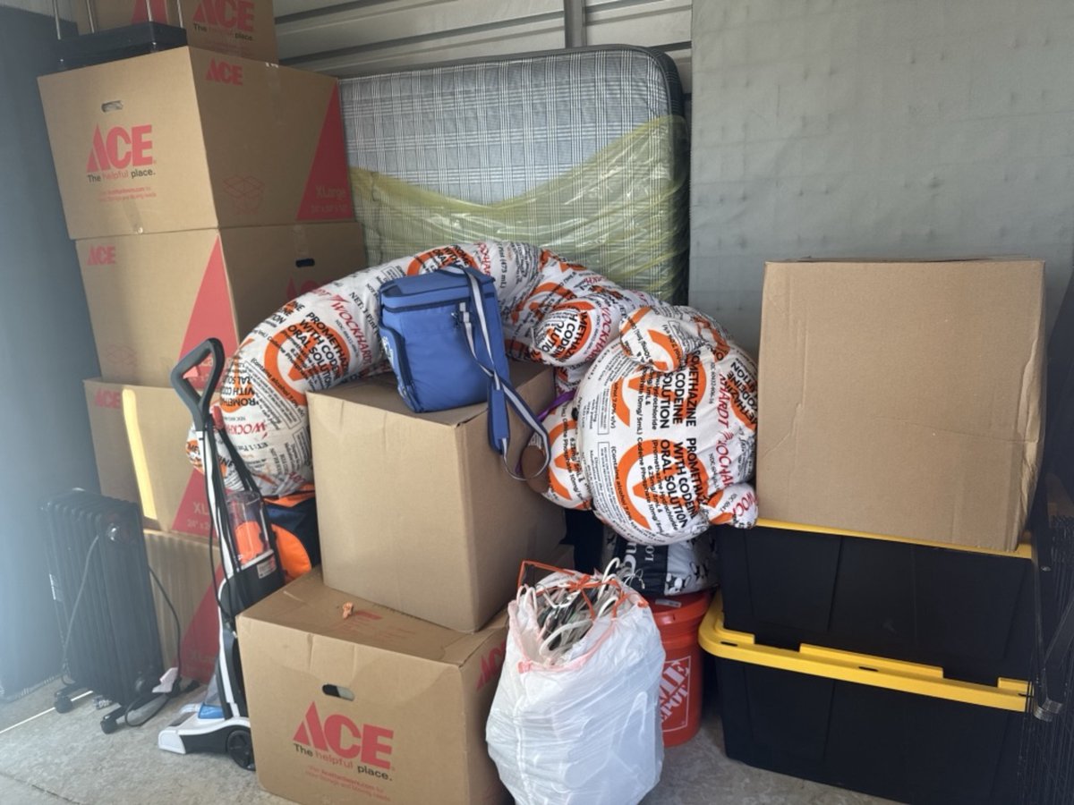 10 x 5 storage unit in Austell, GA