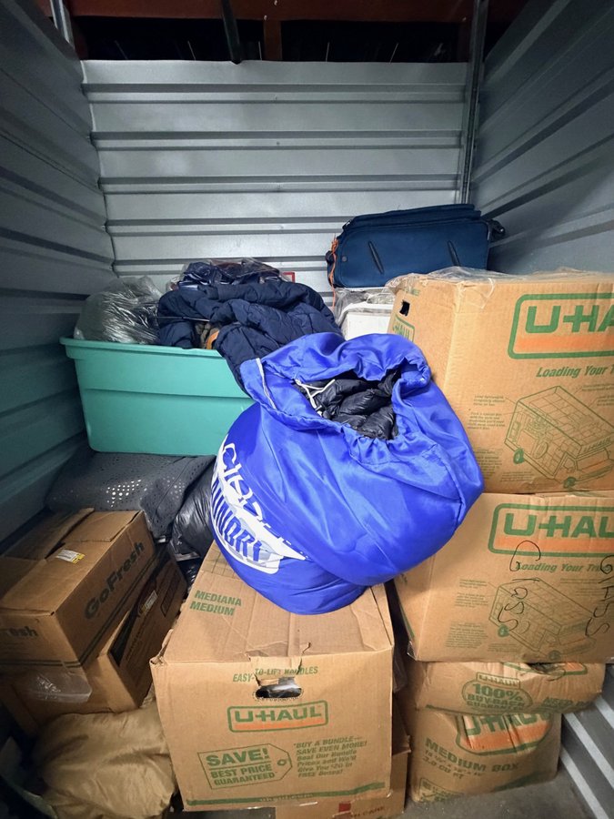 5 x 5 storage unit in Des Moines, IA