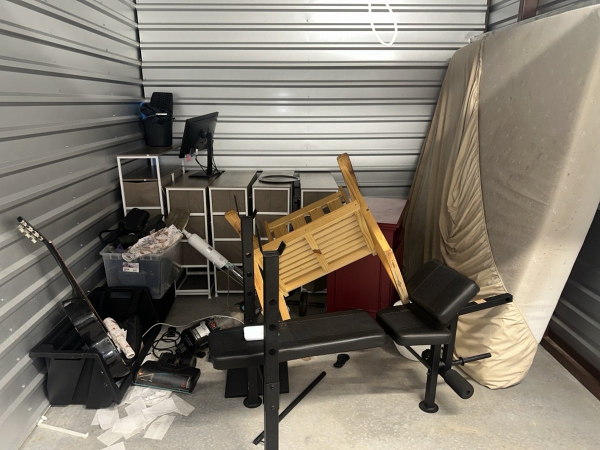 10 x 10 storage unit in Newnan, GA