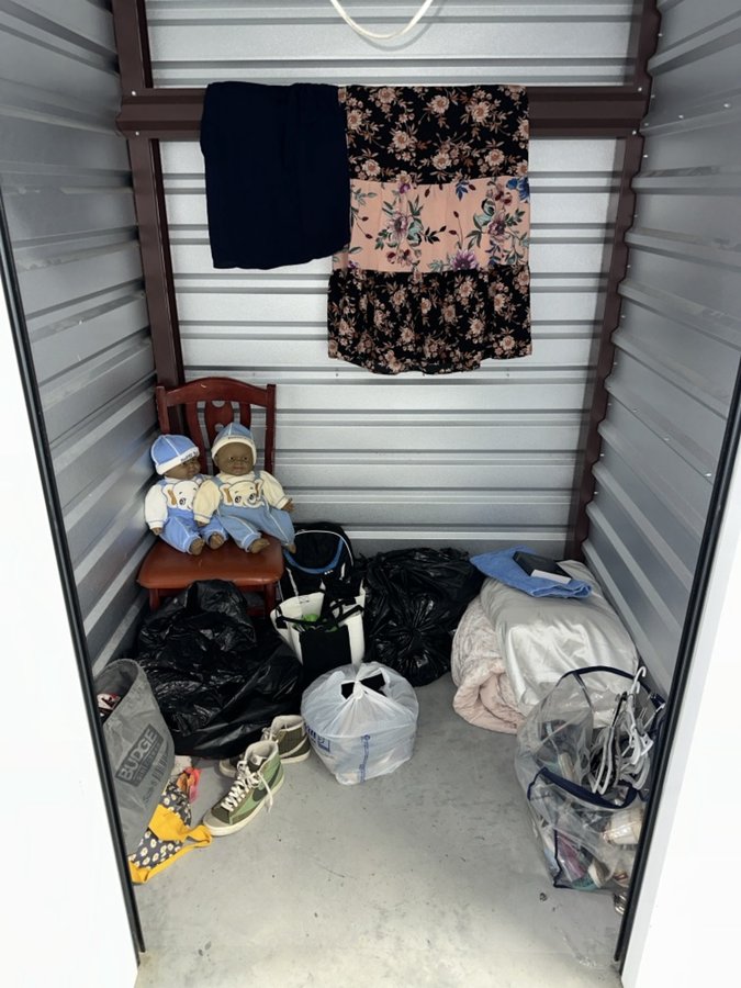 5 x 5 storage unit in Fayetteville, GA