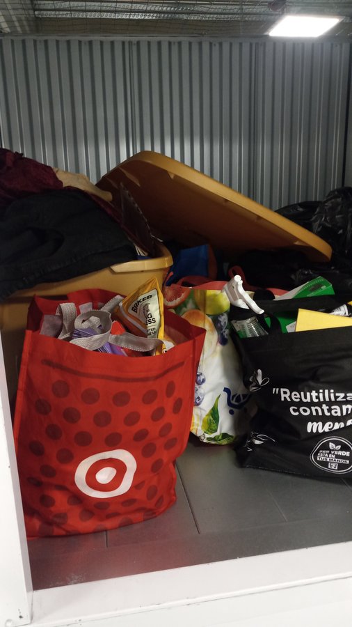 5 x 5 storage unit in Chula Vista, CA