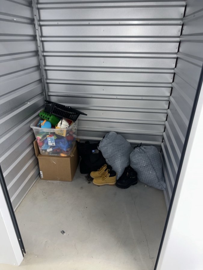 5 x 5 storage unit in Newnan, GA